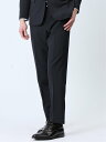 【SALE/50%OFF】TAKA-Q 軽量メッシュ スリムフィット ノータックパンツ 紺(セットアップ可能) タカキュー スーツ・フォーマル スーツパンツ ネ...
