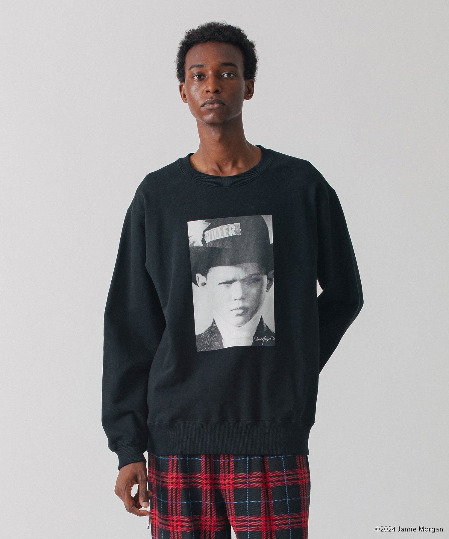 【SALE／40%OFF】SILAS SILAS x JAMIE MORGAN SWEAT SHIRT サイラス トップス スウェット・トレーナー ホワイト ブラック【送料無料】