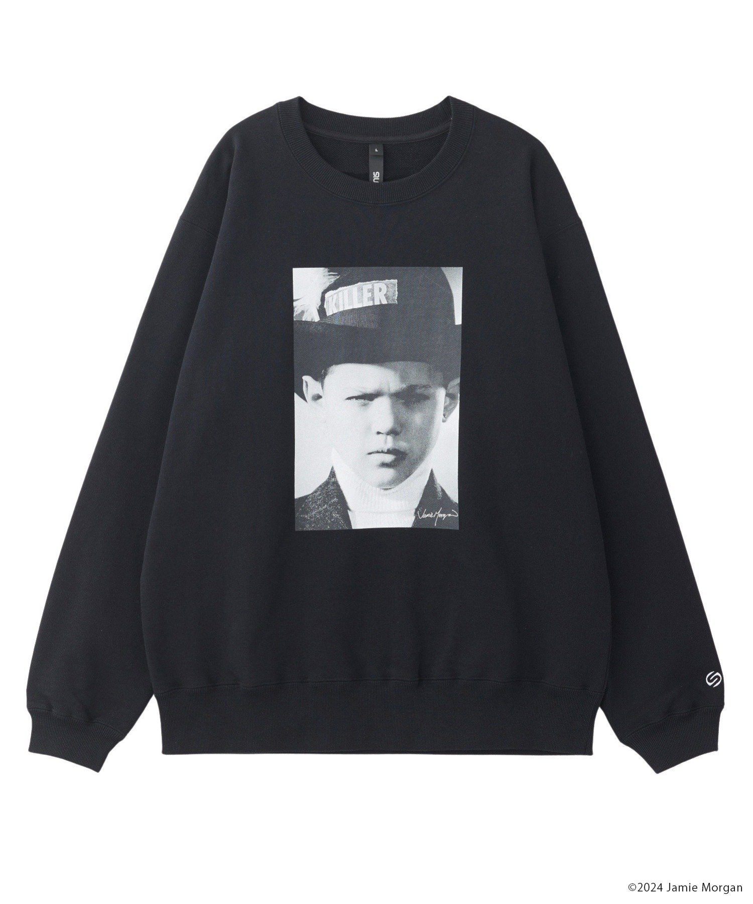 SILAS SILAS/(M)JAMIE MORGAN SWEAT SHIRT サイラス トップス スウェット・トレーナー ホワイト ブラック【送料無料】