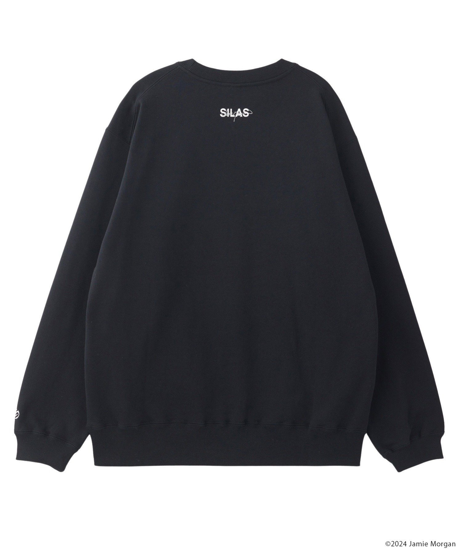 SILAS SILAS/(M)JAMIE MORGAN SWEAT SHIRT サイラス トップス スウェット・トレーナー ホワイト ブラック【送料無料】