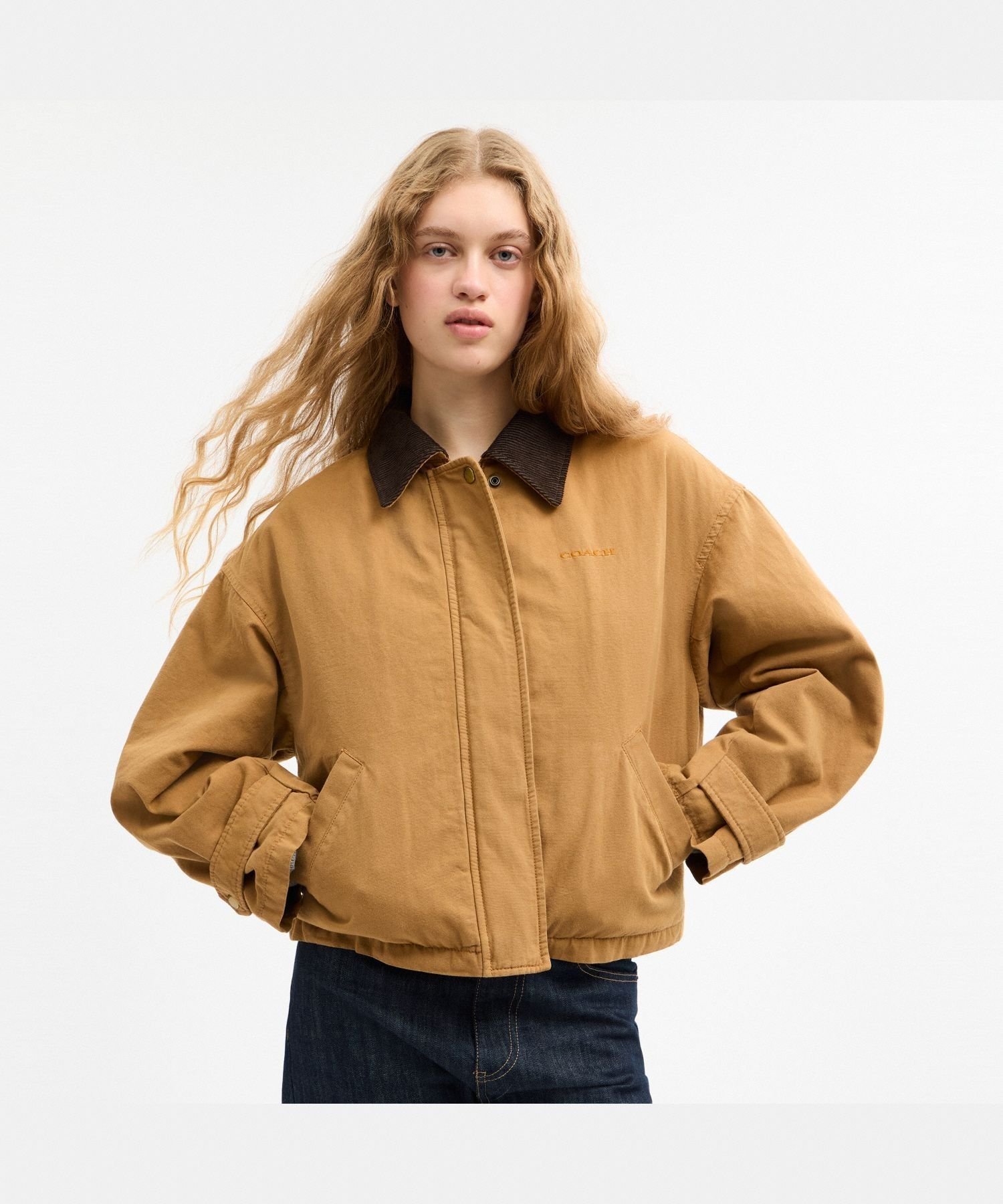 COACH OUTLET 【公式】バーン ジャケット コーチ　アウトレット ジャケット・アウター テーラードジャケット・ブレザー ブラウン【送料無料】