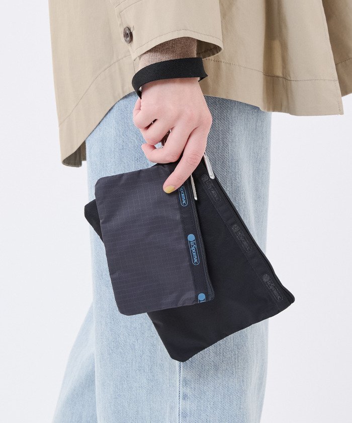 LeSportsac 【公式】レスポートサック ポーチ 1876FA76 LeSportsac レスポートサック 財布・ポーチ・ケース ポーチ ブラック【送料無料】