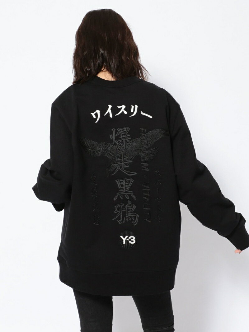 【SALE／40%OFF】ROYAL FLASH Y-3/ワイスリー/UCRFTGRAPHICCREWSWEATSHIRT/クラフトグラフィッククルースウェットシャツ ロイヤルフラッシュ トップス カットソー・Tシャツ ブラック【送料無料】