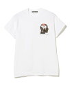 【SALE／70 OFF】BEAMS MEN WOLVES KILL SHEEP / プリント Tシャツ 21SS ビームス アウトレット トップス カットソー Tシャツ ホワイト ブラック