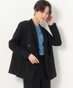 K.T KIYOKO TAKASE S-SIZE [ Sサイズ ] 【セットアップ対応】2WAYストレッチフラノ ダブルブレストジャケット コムサ スーツ・フォーマル スーツジャケット【送料無料】