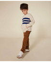 【SALE/20%OFF】PETIT BATEAU ウール&コットンニットプルオーバー プチバトー トップス ニット ホワイト【送料無料】