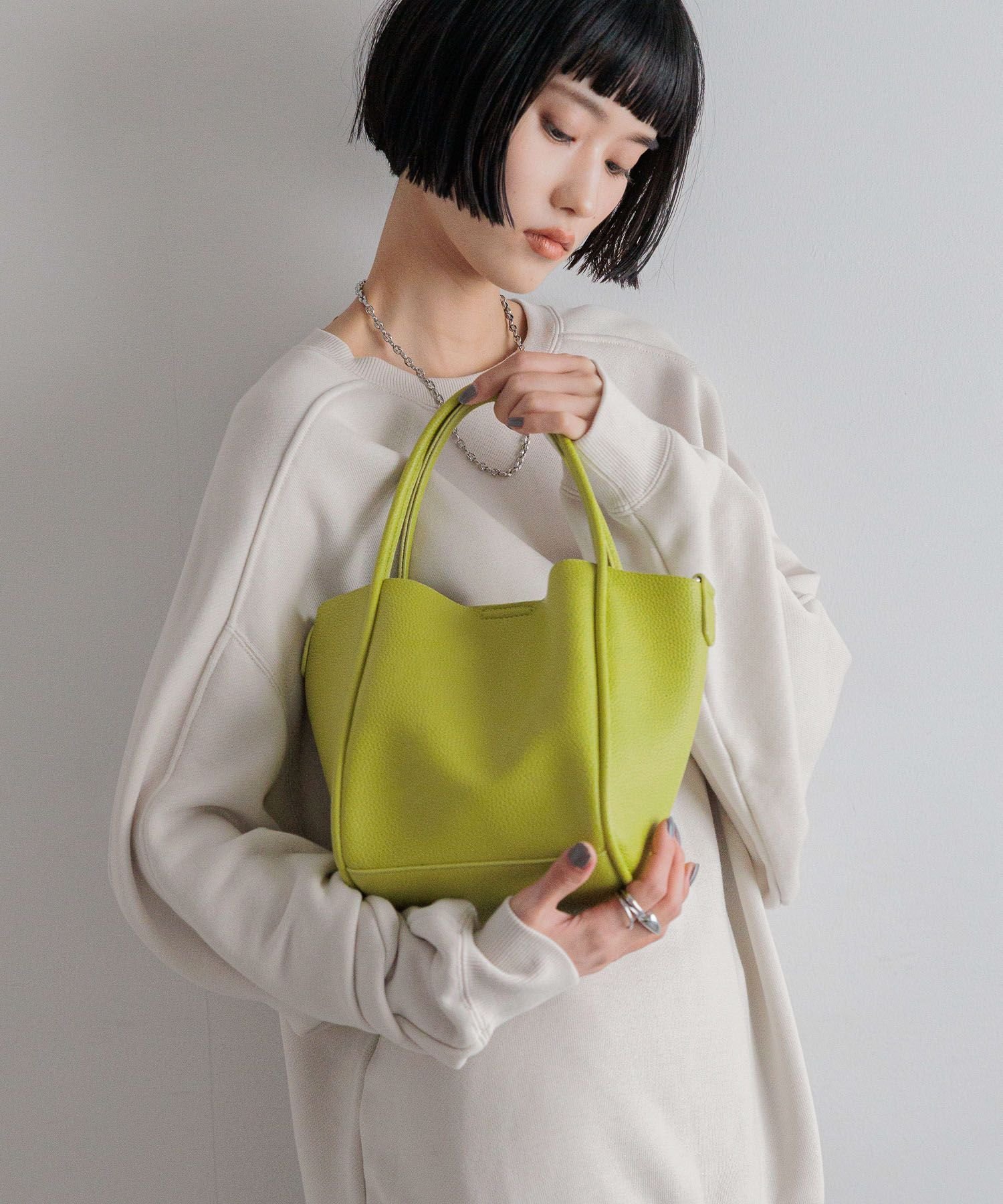 LOWRYS FARM ポーチツキ2PBAG ローリーズファーム バッグ ショルダーバッグ グリーン グレー ブラック【送料無料】のサムネイル