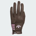 adidas 【公式】アディダス adidas 【オリジナルスゴルフ】マーカー付き レザー グローブ アディダス ファッション雑貨 手袋 ブラウン【送料無料】