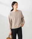 【SALE/10%OFF】a.v.v ラメ裏毛プルオーバー アー・ヴェ・ヴェ トップス スウェット・トレーナー ベージュ【送料無料】