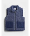 GAP (K)ボア ユーティリティベスト (幼児・ベビー) ギャップ トップス ベスト・ジレ ブルー【送料無料】