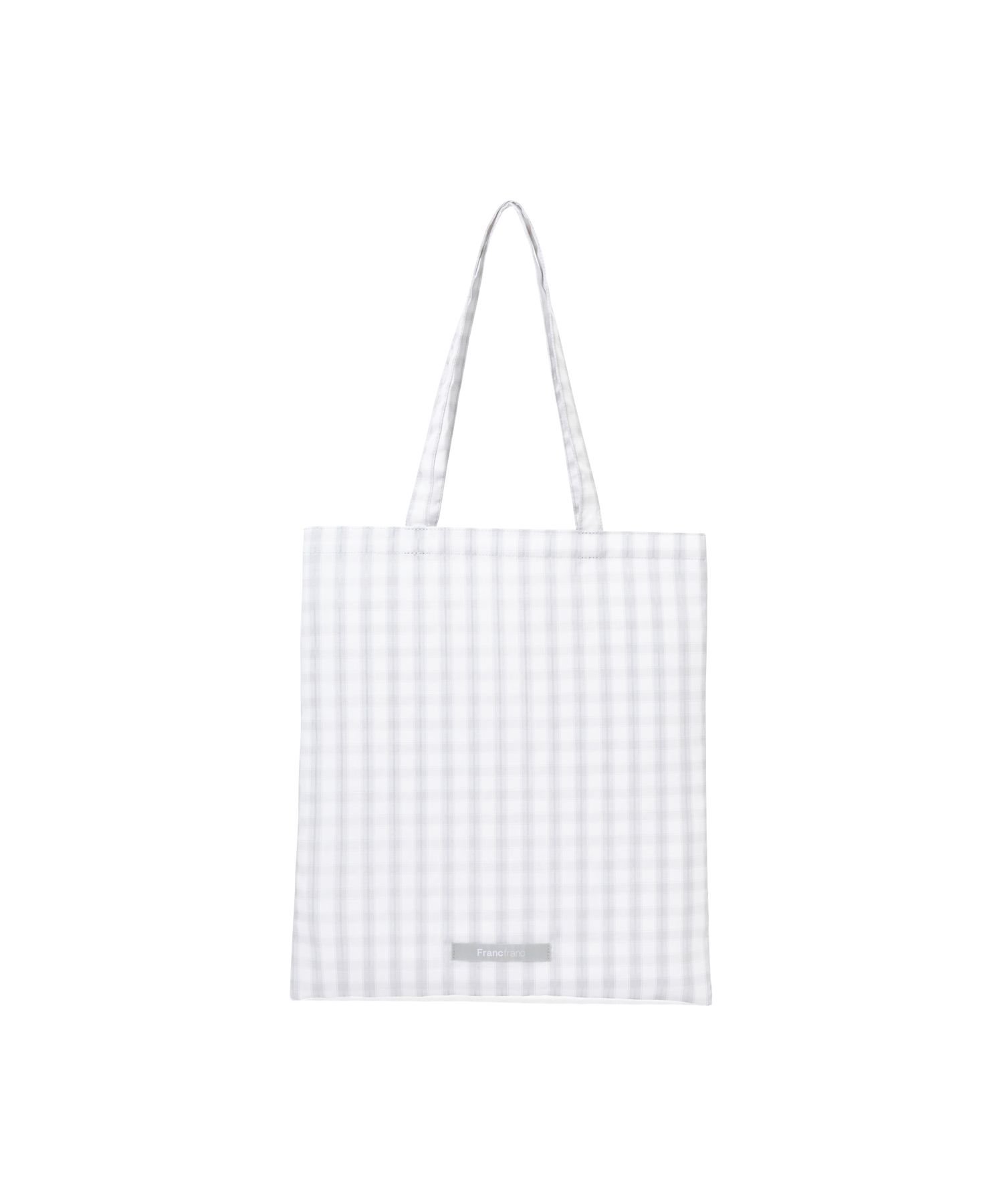 【SALE／30%OFF】Francfranc ロゴトート ギンガム S ミント 通勤 通学 トートバッグ 鞄 サブバッグ フランフラン バッグ トートバッグ グリーン