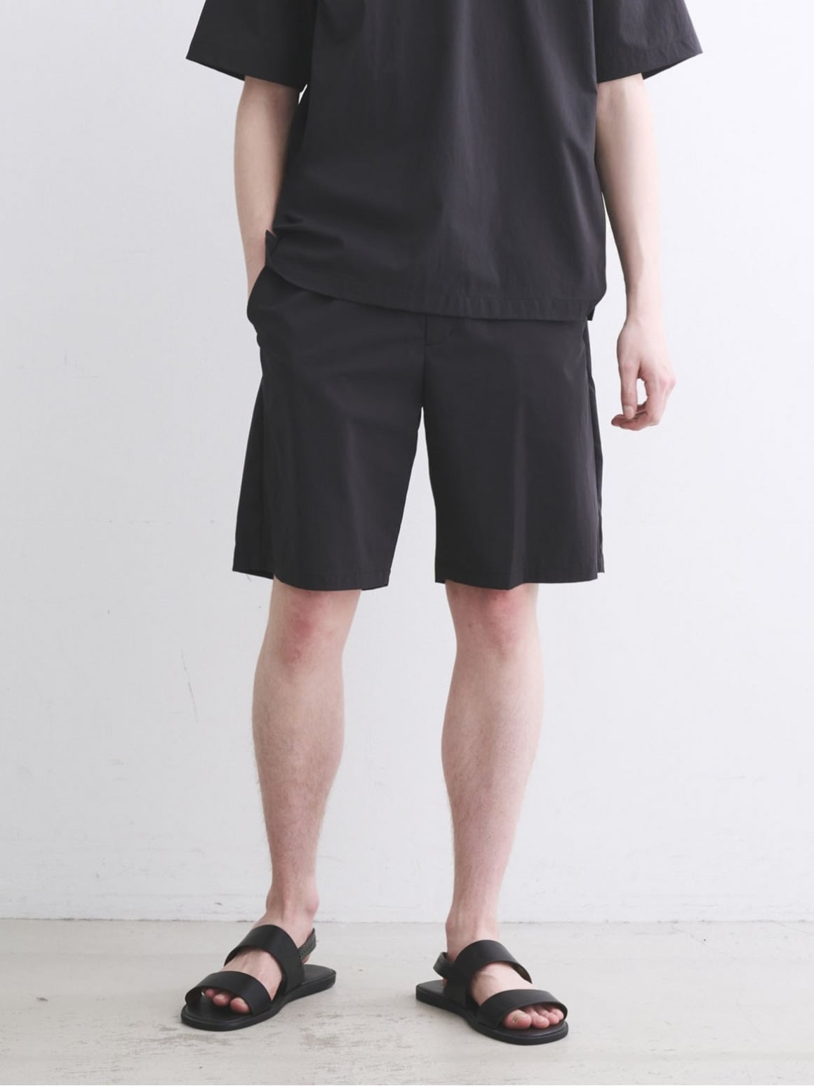 three dots Men's Travel Line short pants スリードッツ パンツ その他のパンツ ブラック グレー ネイビー