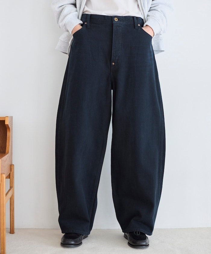 Lee ×Firsthand 別注 OVERDYE COWBOY PANTS フリークスストア パンツ ジーンズ・デニムパンツ グレー【送料無料】