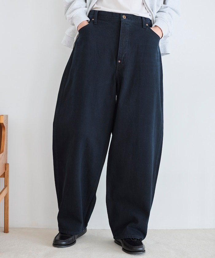 ×Firsthand 別注 OVERDYE COWBOY PANTS フリークスストア パンツ ジーンズ・デニムパンツ グレー