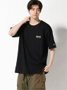 NEW ERA NEW ERA/(M)NEW ERA S/S Cotton Tee Relaxed Fit Taro Okamoto ゴースローキャラバン カットソー Tシャツ ブラック ホワイト【送料無料】