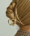 【SALE/20%OFF】GOLDY GOLDY/(W)メタルノットフープヘアークリップ 6220701 セットアップセブン ヘアアクセサリー バレッタ・ヘアク...