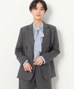 K.T KIYOKO TAKASE TALL [ TALLサイズ ] 【セットアップ対応】2WAYストレッチフラノ ダブルブレストジャケット コムサ スーツ・フォーマル スーツジャケット【送料無料】