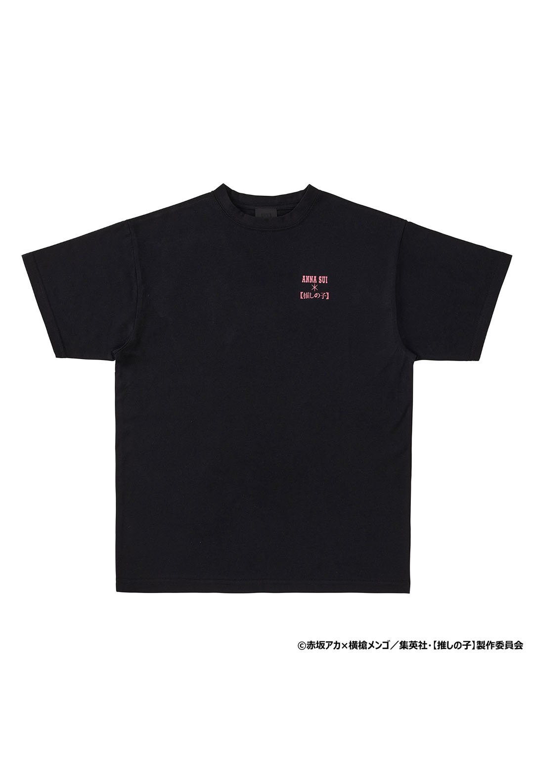 【SALE／50%OFF】ANNA SUI 【推しの子】*ANNA SUI キャラクターTシャツ(ルビー) アナ スイ トップス カットソー・Tシャツ ブラック