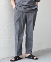 【SALE/10%OFF】SHIPS any SHIPS any:<吸水速乾>Rapidry クリース アンクル テーパード イージーパンツ(セットアップ対応)◇ シップス パンツ その他のパンツ グリーン グレー ネイビー ブラック【送料無料】