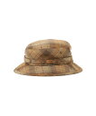 【SALE/40%OFF】BEAMS PLUS Jungle Hat TW Plaid ビームス アウトレット 帽子 その他の帽子 グリーン ブラウン【送料無料】