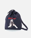 B.C STOCK 【WEB+一部店舗限定】CAT charge tote BAG ベーセーストック バッグ トートバッグ オレンジ ネイビー