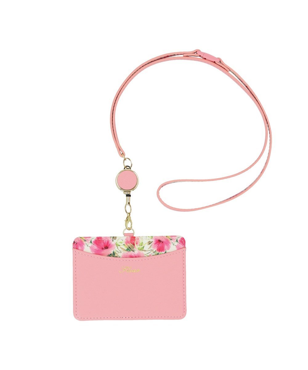 BACKYARD FAMILY Fleur フルール パスケース/IDカードホルダー ローラ 財布・ポーチ・ケース パスケース・定期入れ パープル