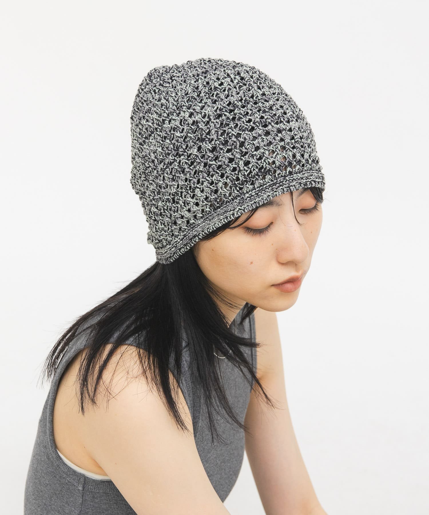 KBF Multicolor Knit Beanie (KBF Hat, Knit Hat/Beanie, White, Green) [Free Shipping]
