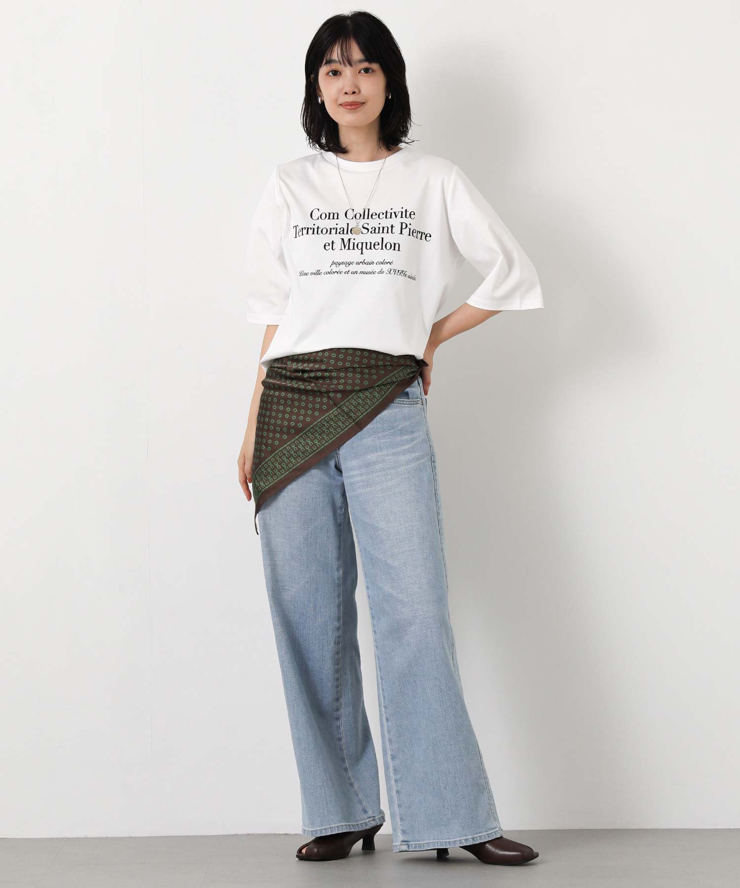 グレディブリリアン/Gready Brilliant/スムースレターロゴ5SV グレディブリリアン トップス カットソー・Tシャツ ホワイト