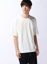 【SALE/60%OFF】フライスリップル5分袖Tee パル グループ アウトレット カットソー【RBA_S】【RBA_E】