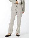 【SALE/61%OFF】m.f.editorial リネンライク テーパードパンツ ベージュ(セットアップ可能) タカキュー スーツ・フォーマル スーツパンツ...