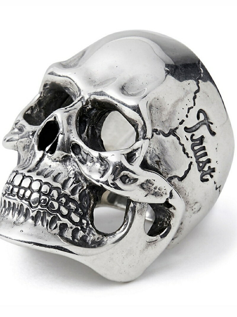 CRIMIE GIANT SKULL RING ガーデン アクセサリー・腕時計 リング・指輪 シルバー【送料無料】