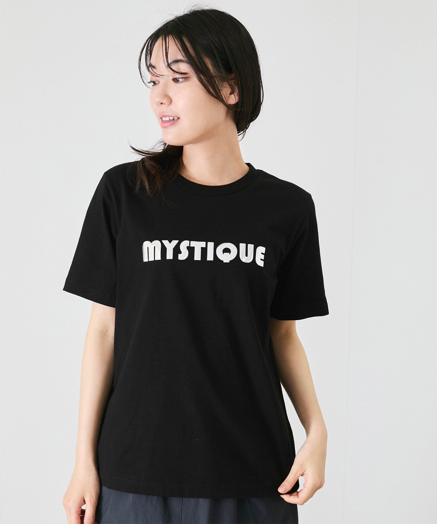 JAYRO メタリックロゴプルオーバー ジャイロ トップス カットソー・Tシャツ ブラック ホワイト