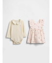 【SALE/40%OFF】GAP (K)CORD OVERALL BS SET ギャップ オールインワン・オーバーオール オーバーオール・サロペット ピンク ブラウン【送料無料】