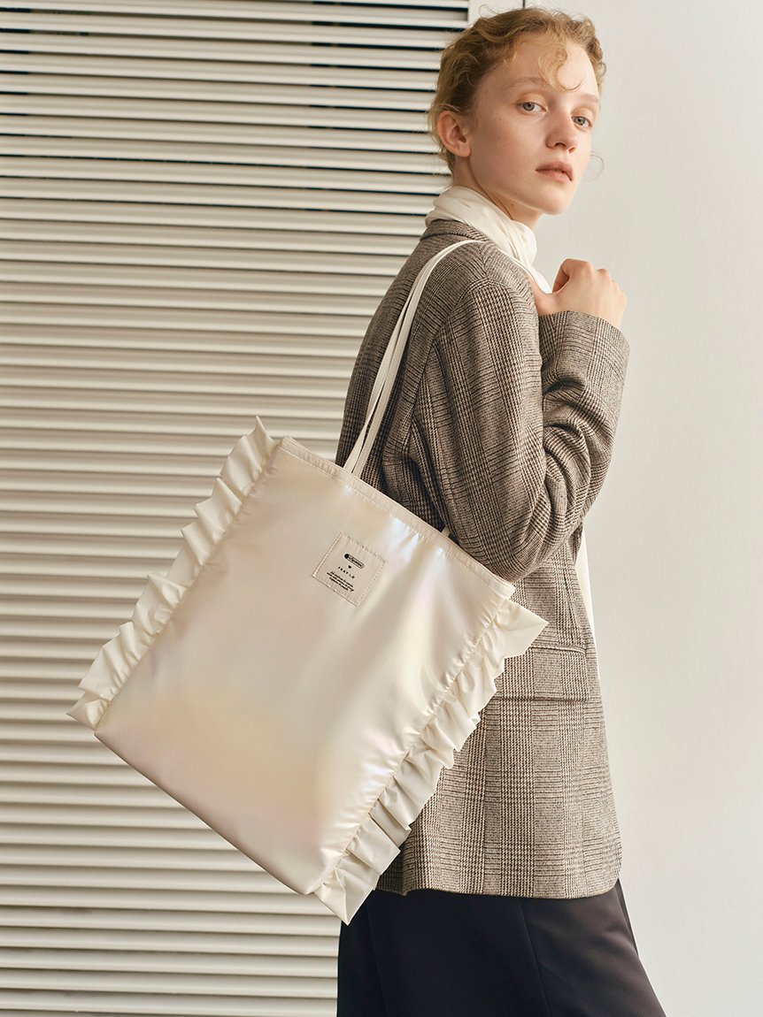 FRAY I.D 【LeSportsac× FRAY I.D】RF VERTICAL CITY TOTE フレイ アイディー バッグ トートバッグ【送料無料】のサムネイル