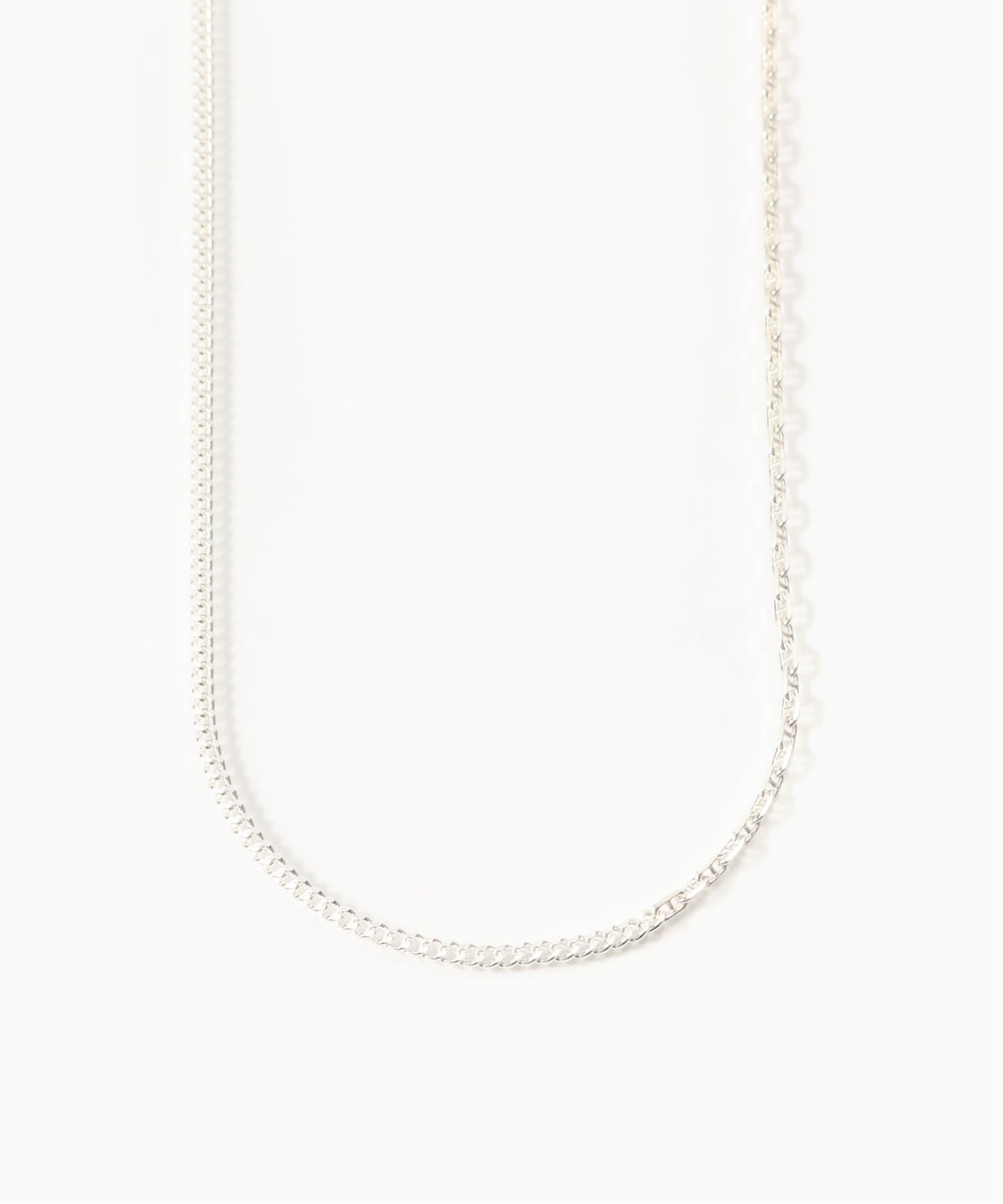 JOINT WORKS JIEDA / ジエダ 925 SILVER SWITCHING NECKLACE ジョイントワークス アクセサリー・腕時計 ネックレス シルバー【送料無料】