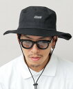 Coleman CORDURAポリエステル アドベンチャーハット / アウトドアハット エー.エム.エス. 帽子 ハット ベージュ ブラック ネイビー【送料無料】
