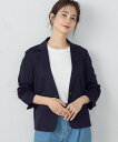 【SALE/36%OFF】COMME CA ISM 【 ウォッシャブル ストレッチ 】鹿の子 テーラードジャケット コムサイズム ジャケット・アウター テーラー...