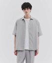 タケオキクチ 服 メンズ 【SALE／10%OFF】tk.TAKEO KIKUCHI ポリトロ2WAYシャツ ティーケータケオキクチ トップス シャツ・ブラウス グレー ブラック ブルー【送料無料】