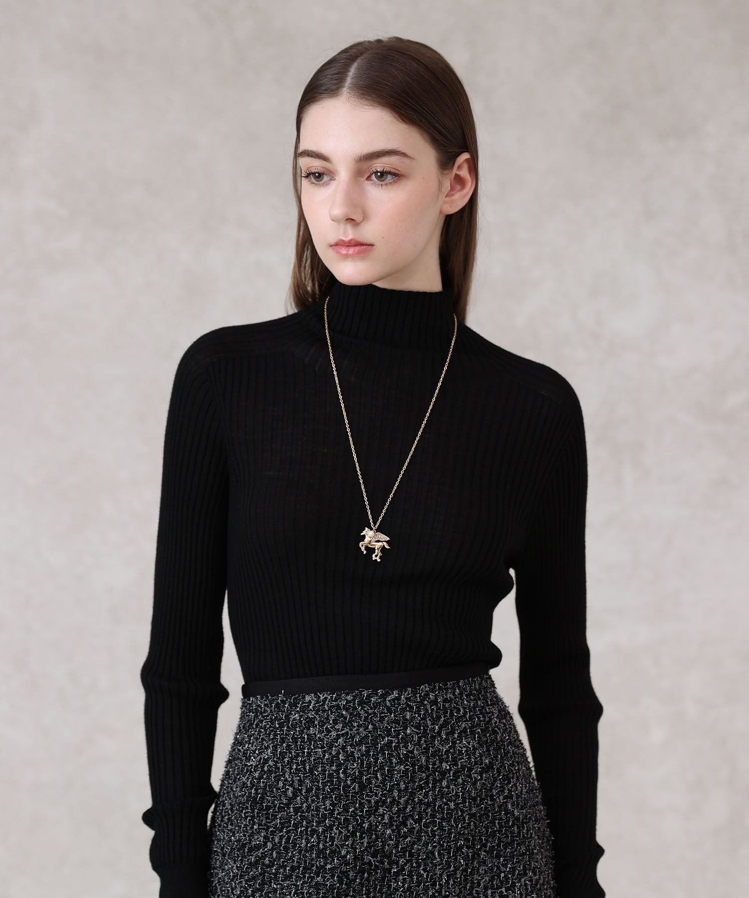 【SALE／40%OFF】ANAYI ペガサス*パールチャームネックレス アナイ アクセサリー・腕時計 ネックレス ゴールド【送料無料】