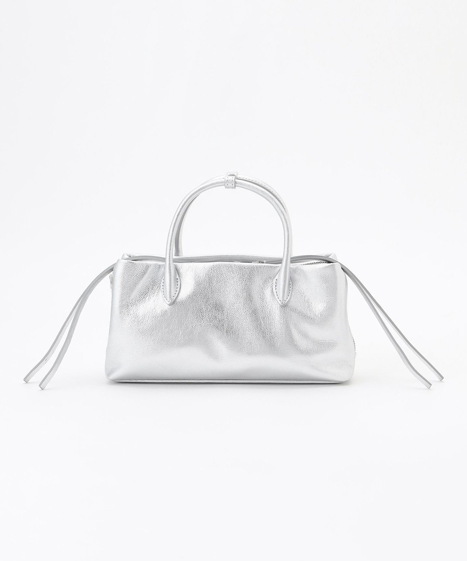 楽天Rakuten FashionBEIGE, 【一部店舗限定】MARY AL TERNA / RIKYU レザーショルダーバック ベイジ, バッグ ショルダーバッグ ブラック シルバー【送料無料】