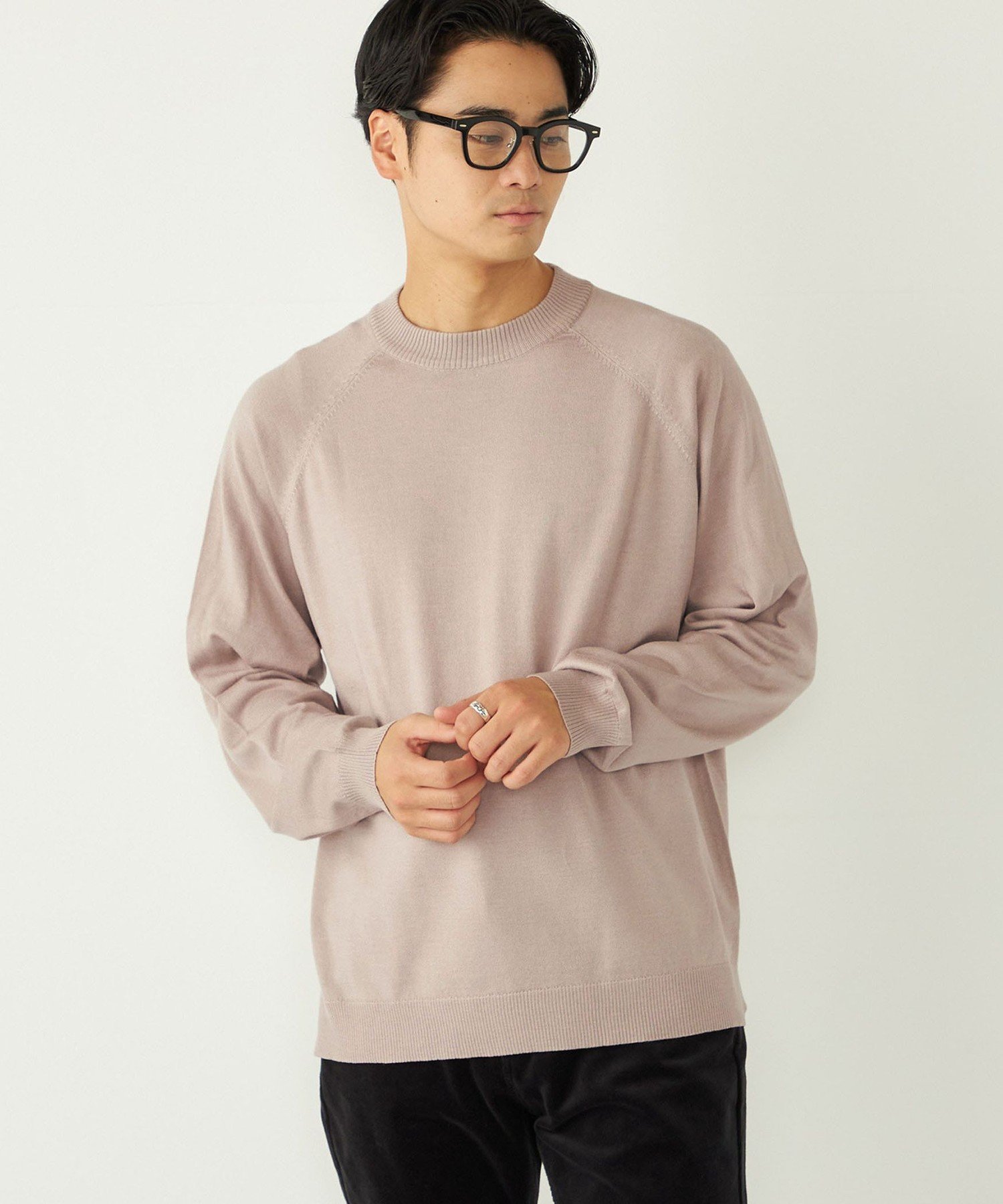 SHIPS Colors SHIPS Colors:＜吸湿発熱・洗濯機可能＞CELLN(R) * ウール 14ゲージ ニット シップス ト..