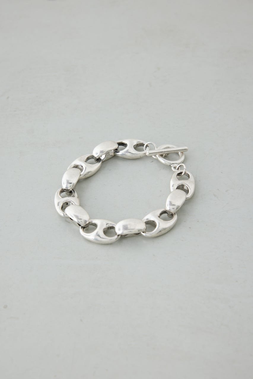 AZUL BY MOUSSY クラッシュチェーンブレスレット アズールバイマウジー アクセサリー・腕時計 ブレスレット・バングル