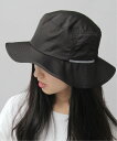【SALE/10%OFF】A.M.S. 撥水アドベンチャーハット/サファリハット/つば広/UVカット エー.エム.エス. 帽子 ハット ブラック ネイビー ホワ...
