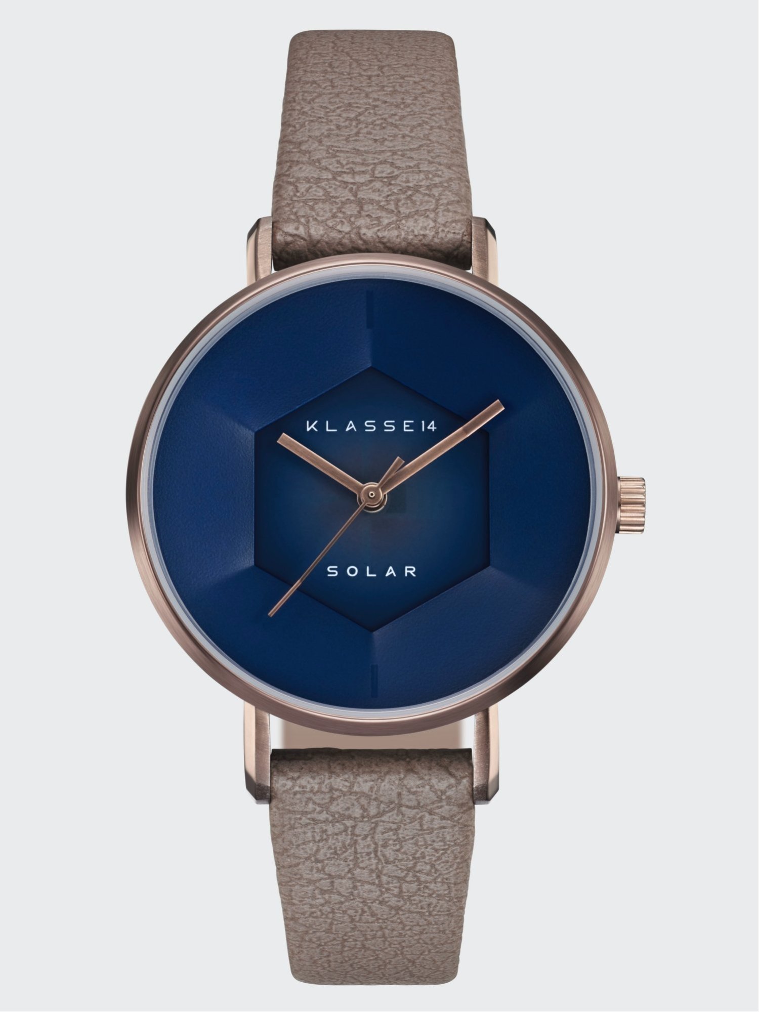 KLASSE14 腕時計 KLASSE14 (W)Solar Deep Blue Vintage Gold 34mm クラスフォーティーン アクセサリー・腕時計 腕時計 ネイビー【送料無料】