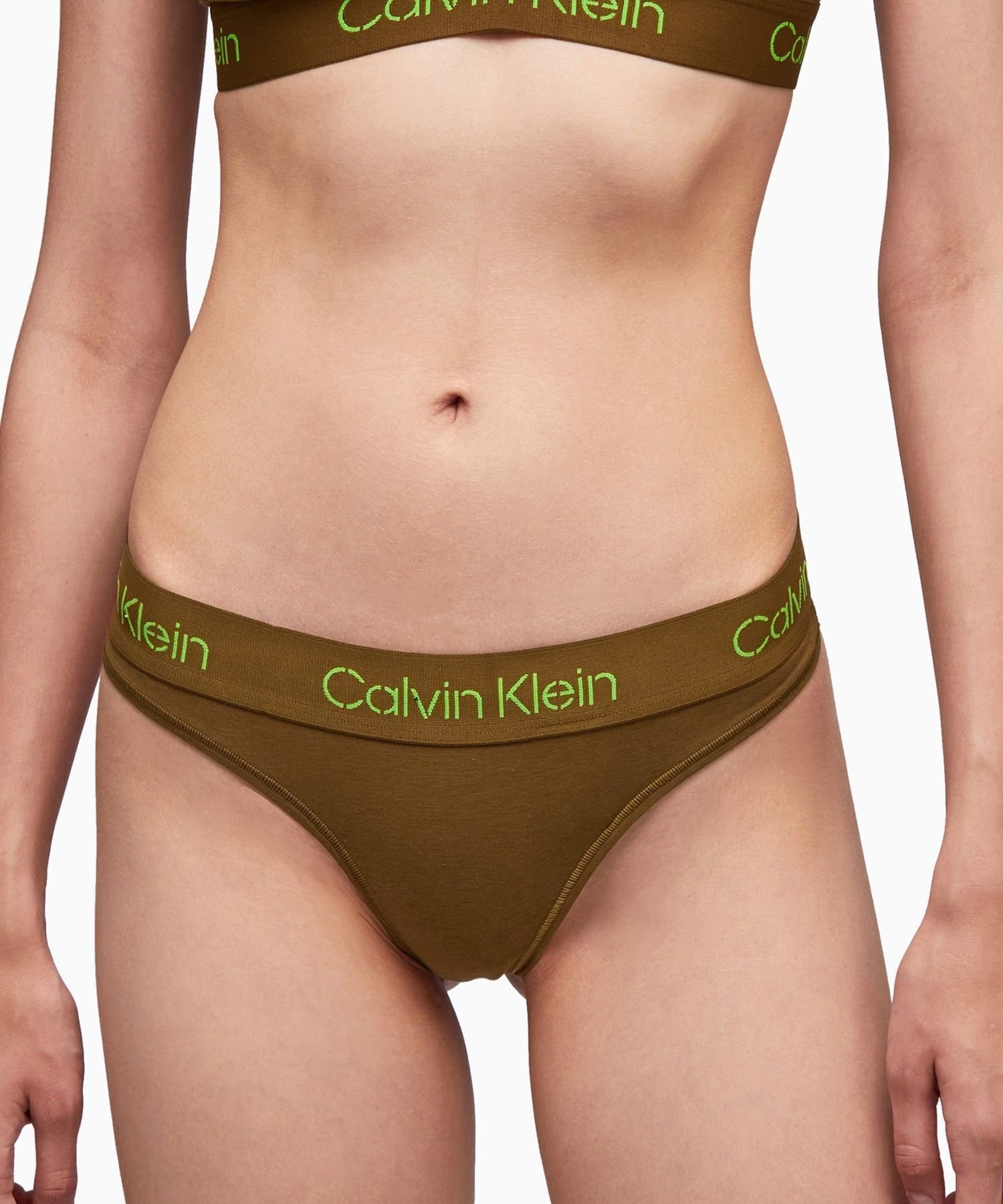 カルバン・クライン Calvin Klein (W)【公式ショップ】 カルバンクライン Future Archive ロゴソング Calvin Klein Underwear QF7457 カルバン・クライン インナー・ルームウェア ショーツ ブラウン【送料無料】