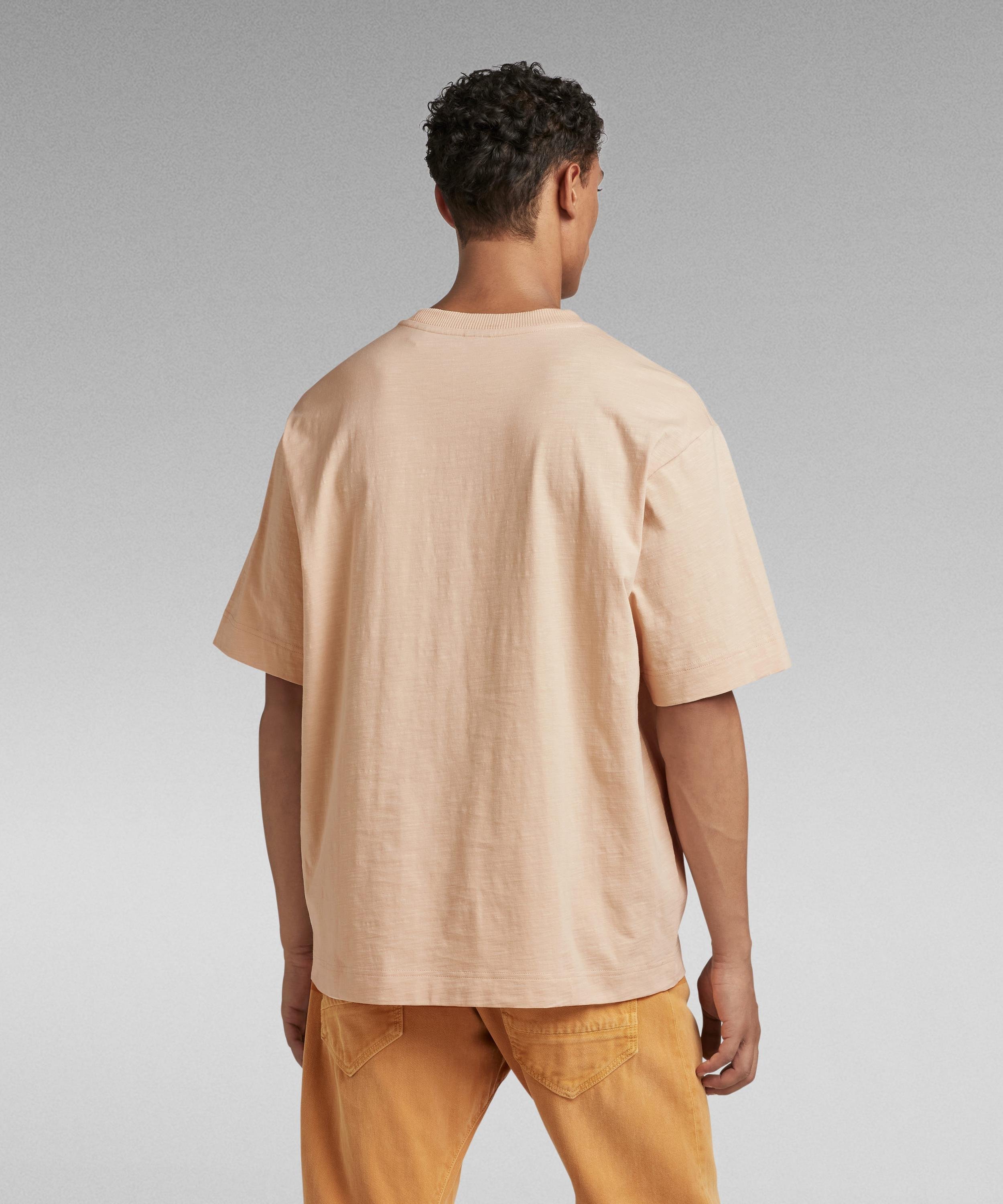 【公式ショップ】ESSENTIAL BOXY T-SHIRT/オーバーサイズT ジースターロゥ トップス カットソー・Tシャツ ベージュ