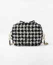 TOCCA TWEED CAMERA BAG カメラバッグ トッカ バッグ ショルダーバッグ ブラック【送料無料】