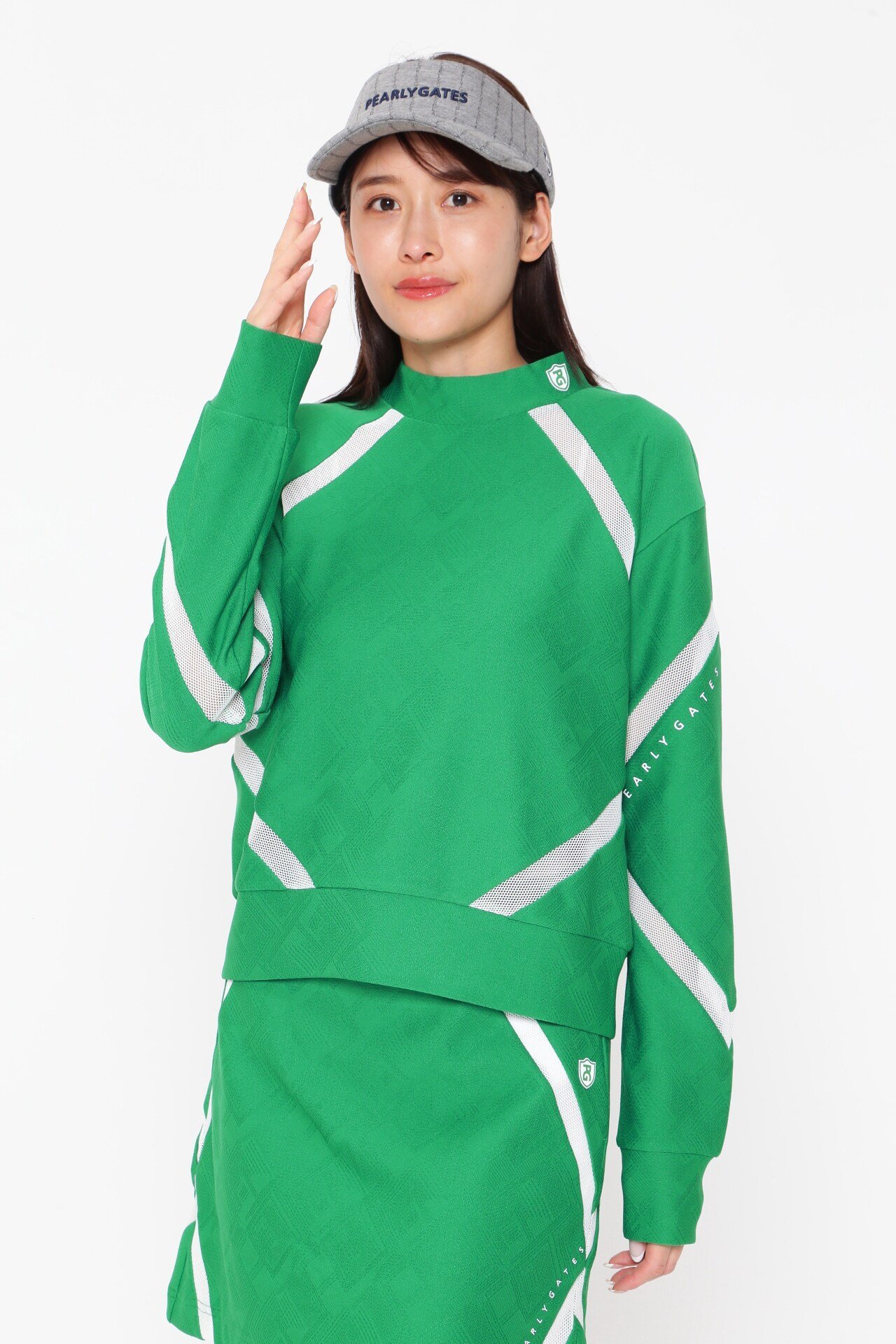 ��SALE��70%OFF��PEARLY GATES ����ȥ��㥬���� ��å��ͥå��ץ륪���С� ��NEW����������� �ѡ��꡼������ �ȥåץ� �������åȡ��ȥ�...