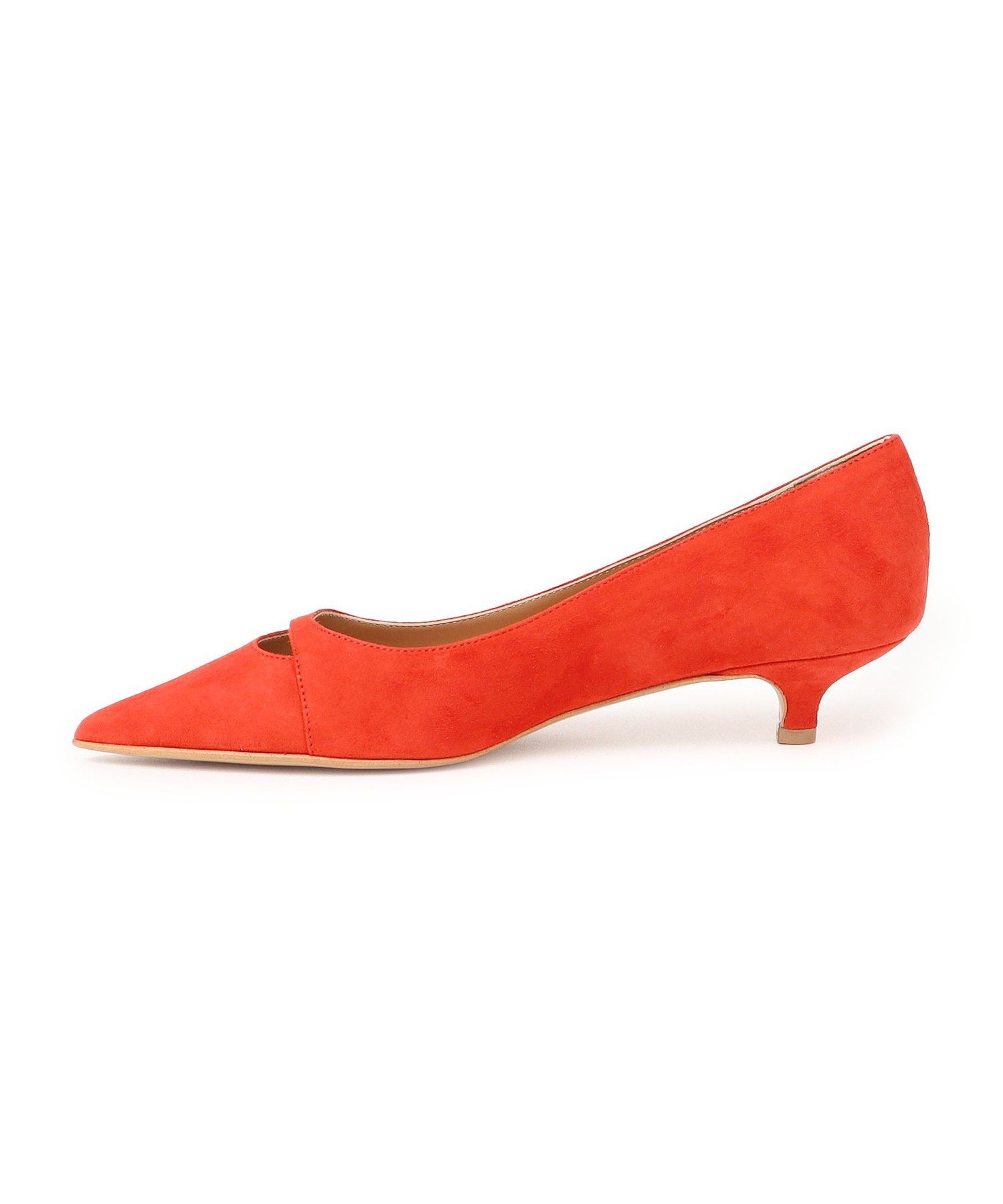 【SALE／60%OFF】SHIPS WOMEN ISABELLA FERRANTE:ポインテッド ヒール(レッド) シップス シューズ・靴 パンプス レッド【送料無料】