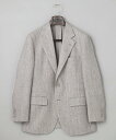 GOTAIRIKU 【DORMEUIL】ドーメル HEXAGON リネン ジャケット_ライトグレー ゴタイリク ジャケット・アウター テーラードジャケット・ブレザー【送料無料】
